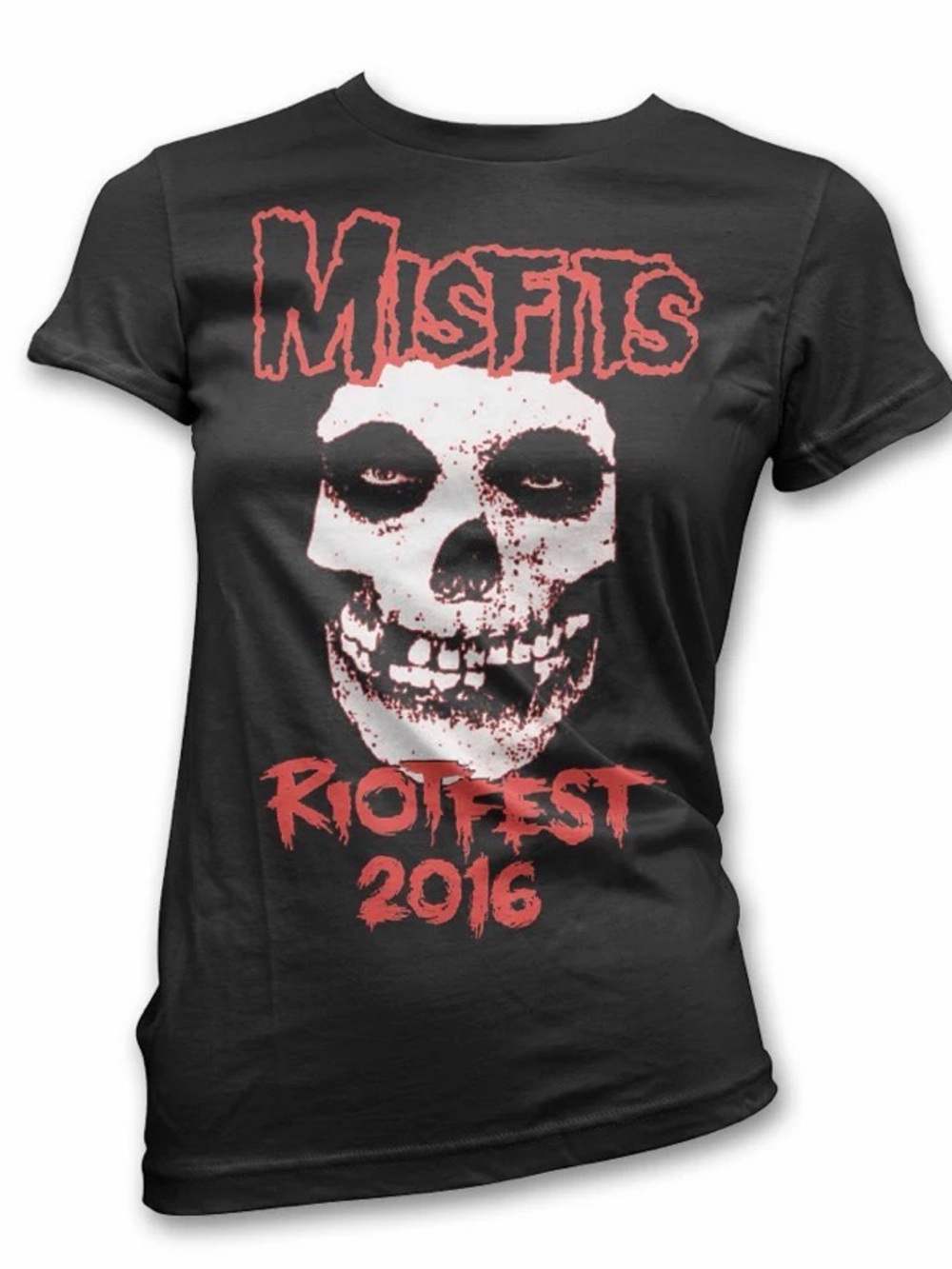 Original Misfits 2016  women's shirt L t-shirt Reunion danzig Riotfest concert